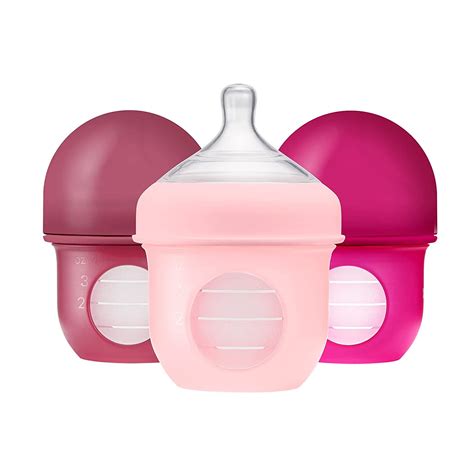 nursh of|Boon Nursh Reusable Silicone Pouch Baby Bottles